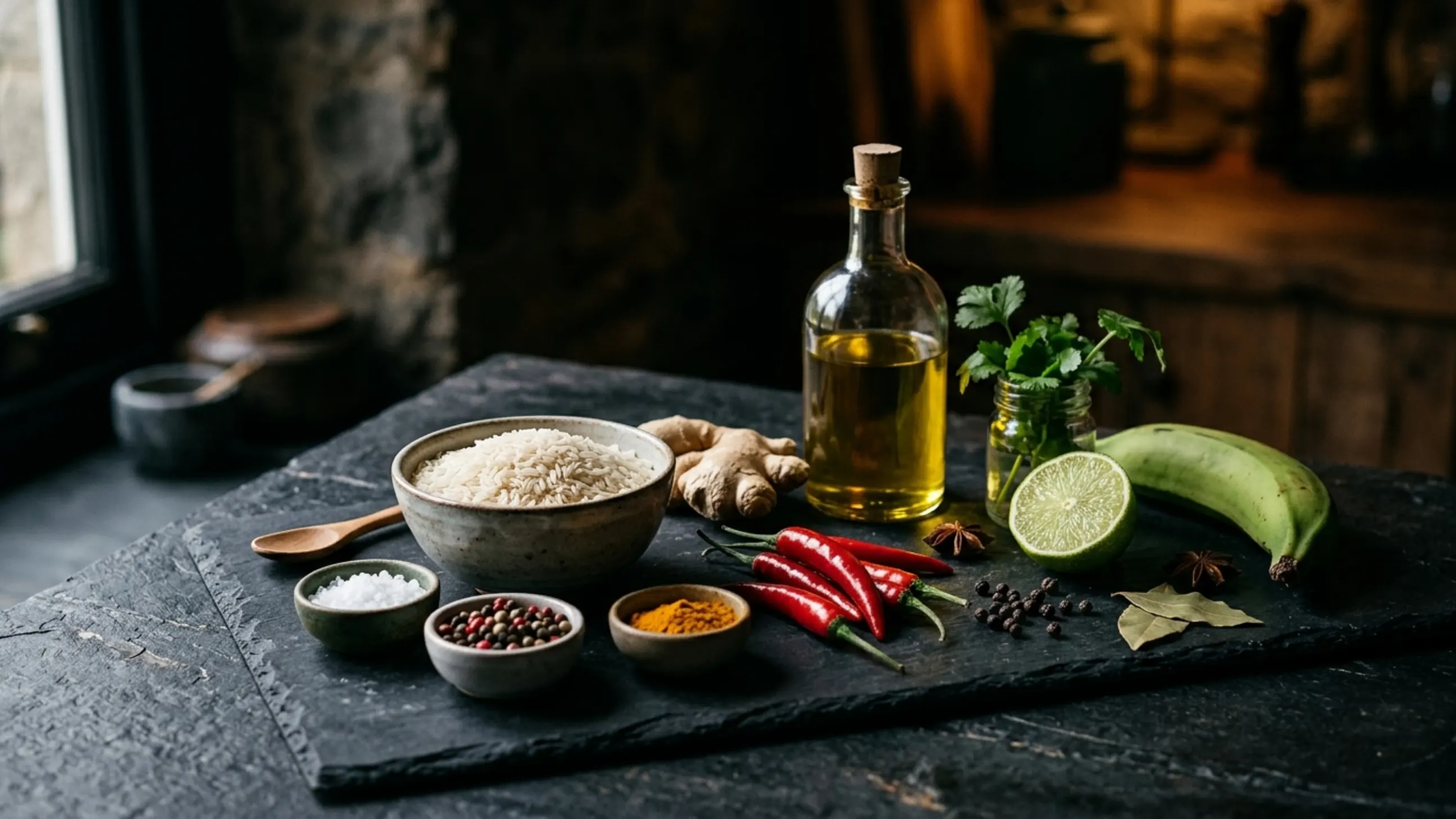 Étal d'ingrédients du monde — produits Asiafro