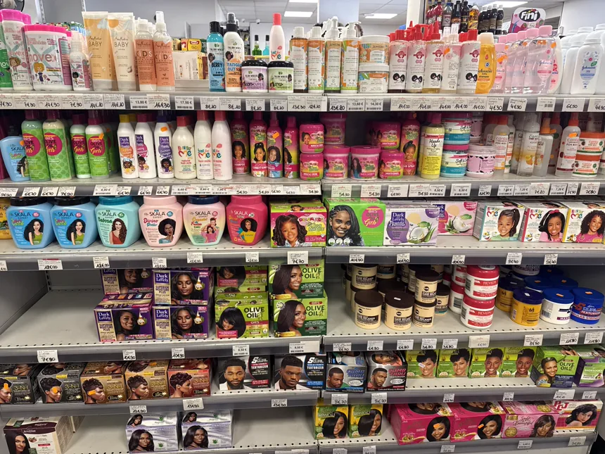 Rayon cosmétiques et soins capillaires chez Asiafro